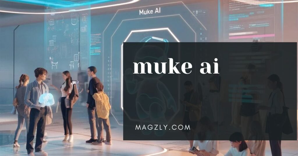 “Business owner using Muke AI platform for machine learning and automation.” “Illustration of AI-generated insights from Muke AI for business growth.” “Customizable Muke AI machine learning models for business applications.” “Business team reviewing data analysis from Muke AI tools.” “AI-powered automation with Muke AI for efficient operations.”